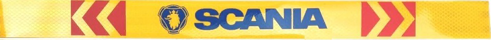 лента светоотражающая scania