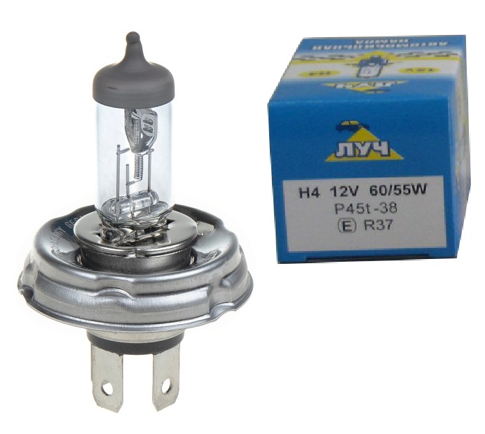 автолампа луч h4 60-55 45