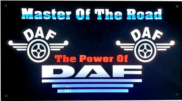 таблица спальное место daf