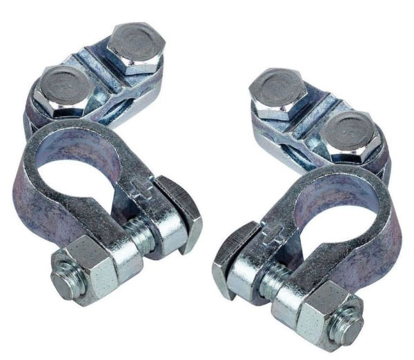 клемма акб 2 болта