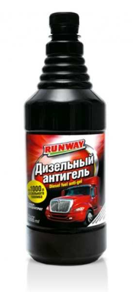 антигель дизельного топлива 500мл runway
